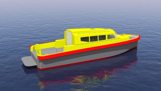 15m ambulance boat 3d1