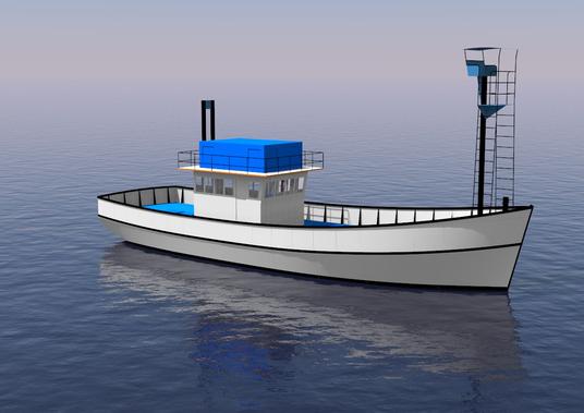 3d1a fish trawler